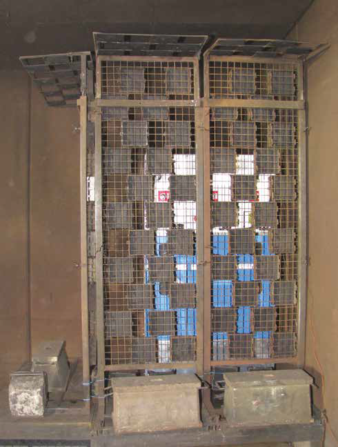 After test - anti-arc kit of DF-2 cubicles is designed to minimize the consequences of an internal arc